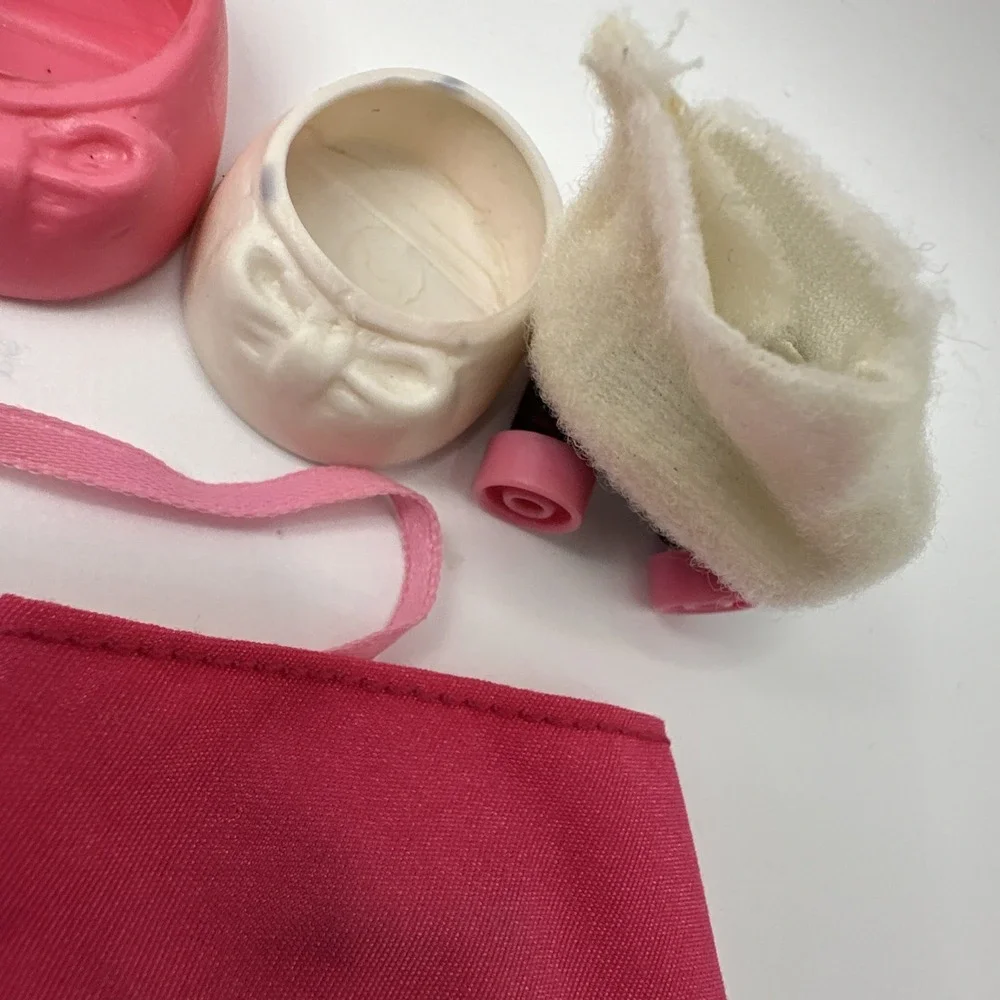 Vintage G1 My Little Pony Accessories Lot Hasbro Shoes Purse Comb Brush Bib
